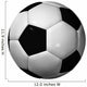 soccer ball Wall Decal
