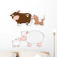 Sheep Cow Farm Wall Stickers