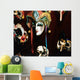 venetian masks Wall Mural