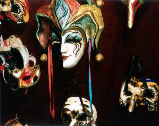 venetian masks Wall Mural
