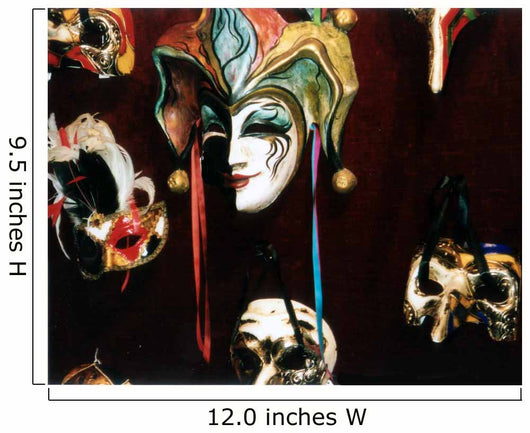 venetian masks Wall Mural