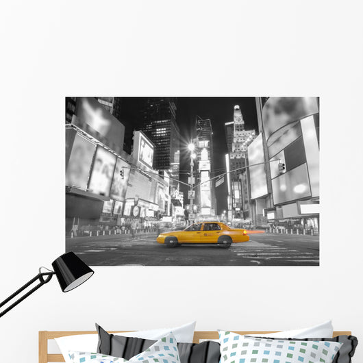 Taxi in New York Wall Mural
