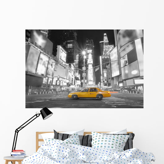 Taxi in New York Wall Mural