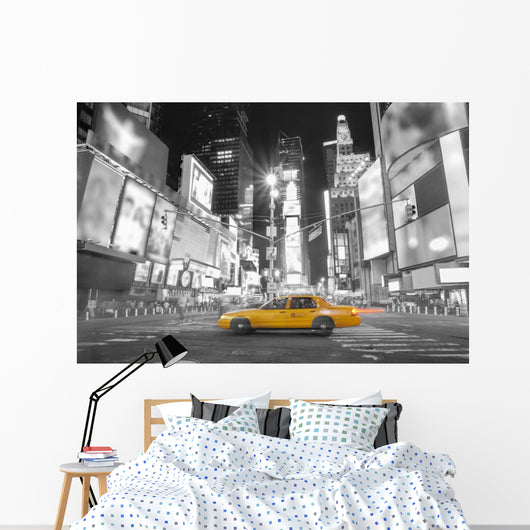 Taxi in New York Wall Mural