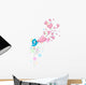 Lovebird Bubbles Wall Decal