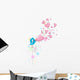 Lovebird Bubbles Wall Decal