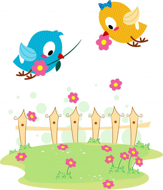 Lovebird Courtship