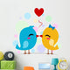 Lovebirds Kissing