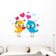 Lovebird Giving Another Lovebird