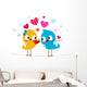 Lovebird Giving Another Lovebird