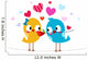 Lovebird Giving Another Lovebird