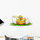 Easter Chick Birth Wall Mural