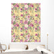 Stylish Beautiful Bright Floral Wall Decal
