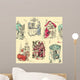Fairy Tale Toile Wall Decal Design 1