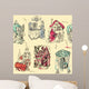 Fairy Tale Toile Wall Decal Design 1
