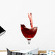 Red Wine Wall Decal