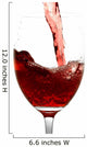 Red Wine Wall Decal