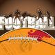 Football with Designed Artwork