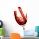 Red Wine Wall Decal