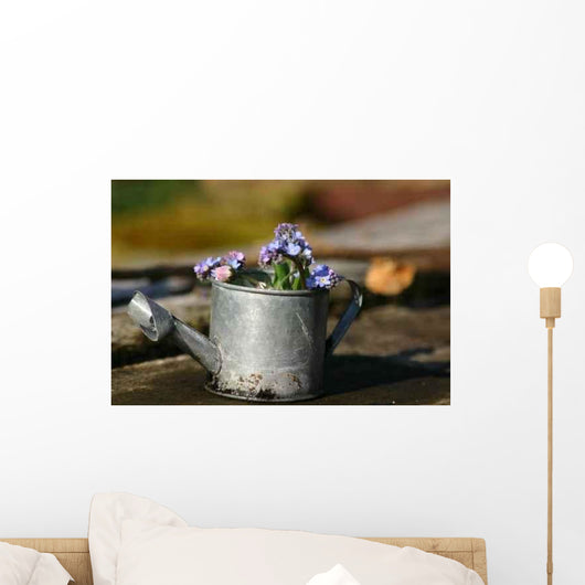 Watering Can Child Wall Decal