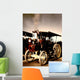 Old Steam Engine Tractor Wall Mural