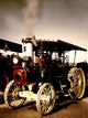 Old Steam Engine Tractor Wall Mural