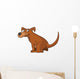 Brown Dog Wall Decal