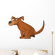 Brown Dog Wall Decal