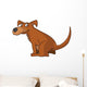Brown Dog Wall Decal