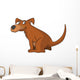 Brown Dog Wall Decal