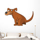 Brown Dog Wall Decal