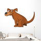 Brown Dog Wall Decal