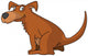 Brown Dog Wall Decal