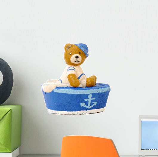 baby bear card Wall Decal