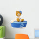 baby bear card Wall Decal