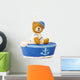 baby bear card Wall Decal