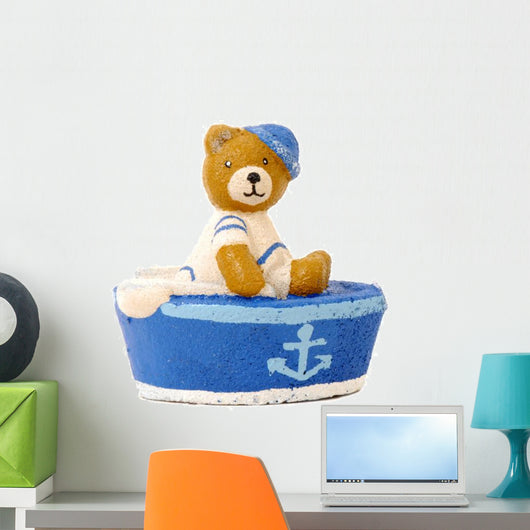 baby bear card Wall Decal