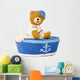 baby bear card Wall Decal