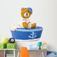 baby bear card Wall Decal