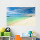 Tropical Beach under Blue Wall Mural