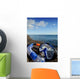 Diving mask and snorkel, Lanzarote Wall Mural