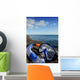 Diving mask and snorkel, Lanzarote Wall Mural