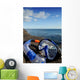 Diving mask and snorkel, Lanzarote Wall Mural