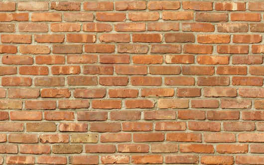 Weathered Red Brick Wall Wall Decal