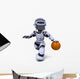 Robot Playing Basketball Wall Decal