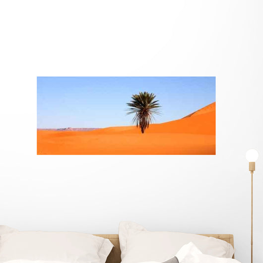 Palm Tree Middle Desert Wall Decal