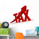 Tax Wall Decal
