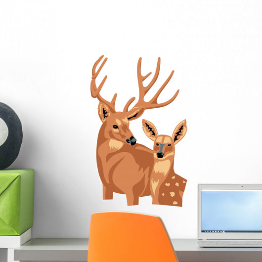 Deers Wall Mural