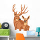 Deers Wall Mural