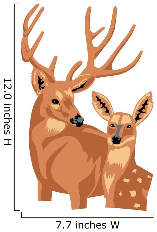 Deers Wall Mural
